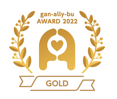 Logo: Gold Award (highest award) in the Gan-Ally Awards