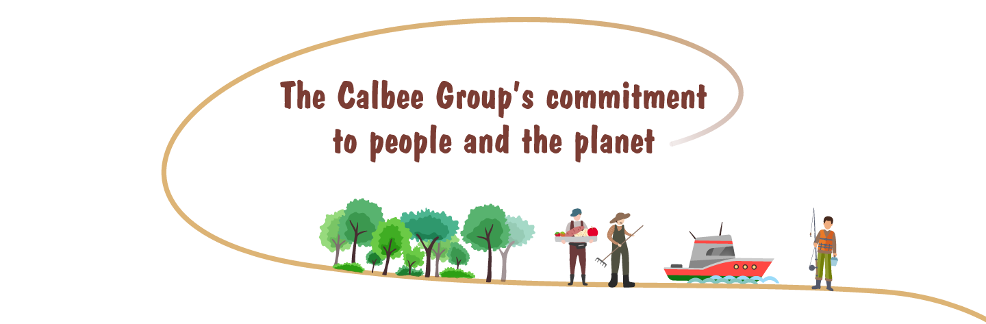The Calbee Group's commitment to people and the planet