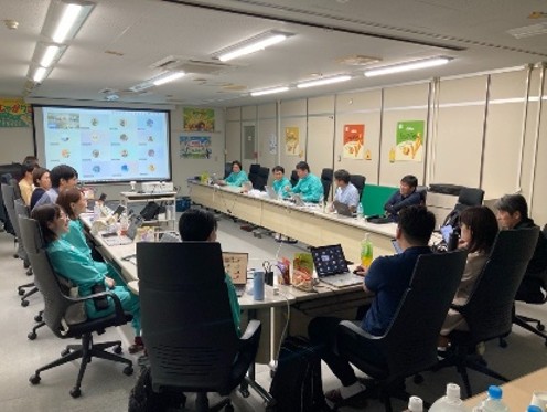 製造課長会議の様子