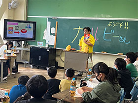 「橋本小学校」SDGs学習の授業風景